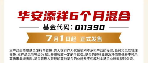 一圖讀懂華安添祥6個月混合