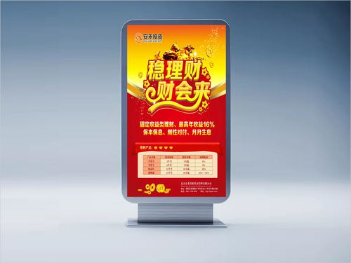 北京安禾投資基金管理公司理財(cái)海報(bào)廣告設(shè)計(jì)案例圖片 西風(fēng)東韻
